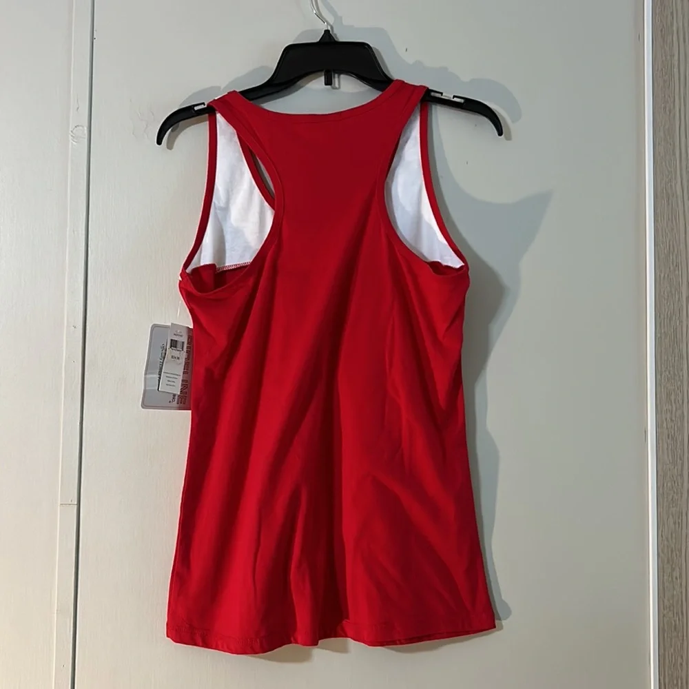 SIDELINE APPAREL Red Black Graphic tank an shorts Louisville Cardinal Sleepwear
